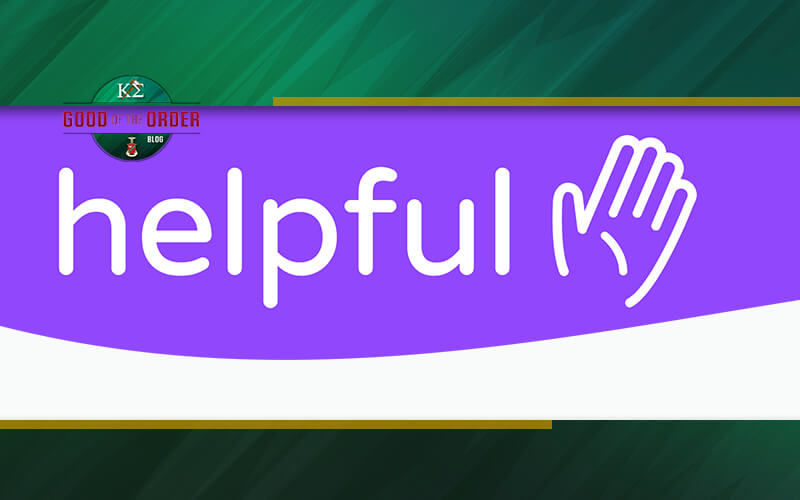The Kappa Sigma Fraternity Is Excited To Announce It’s Partnership With Helpful!